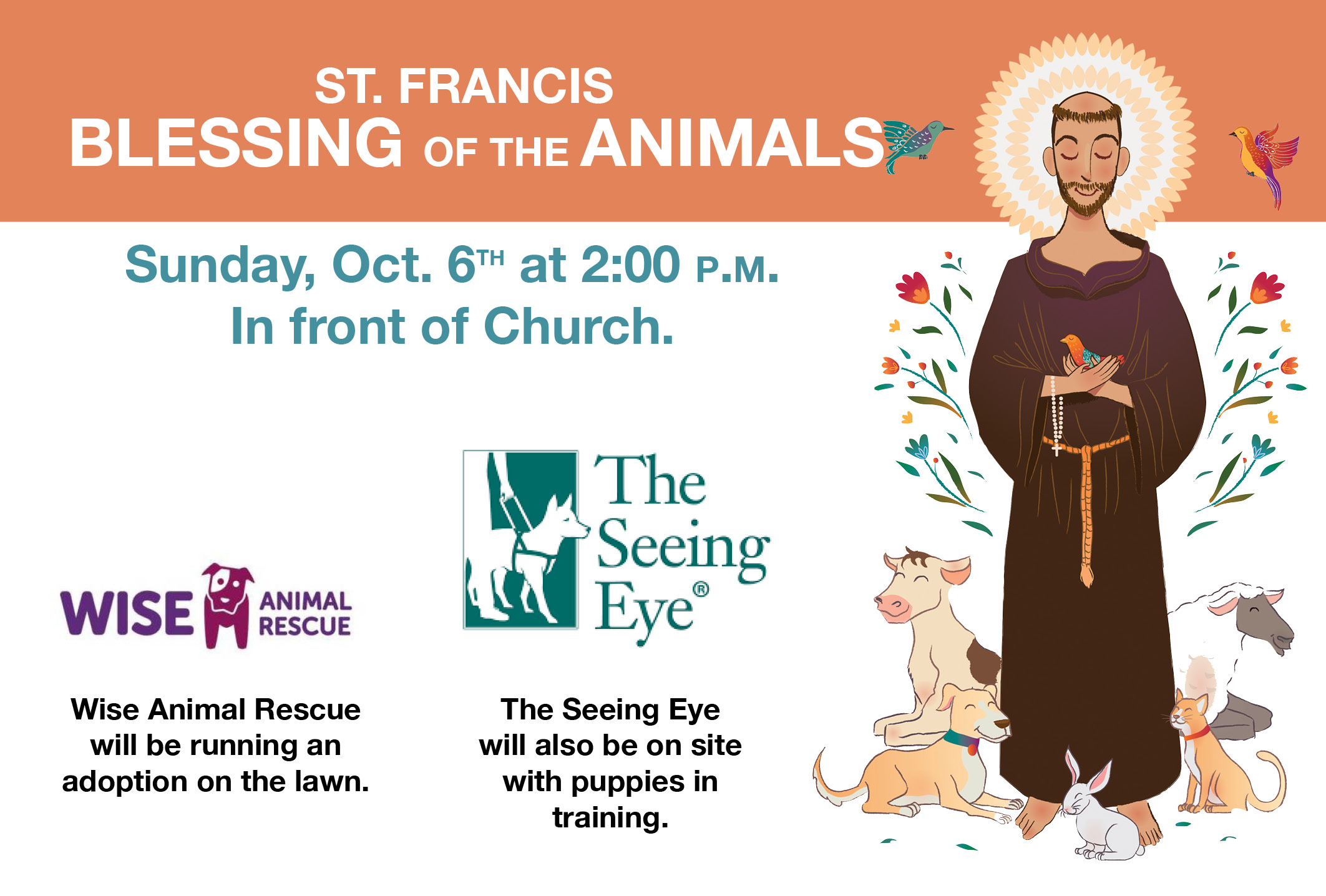 Blessing of the Animals and Pet Adoption