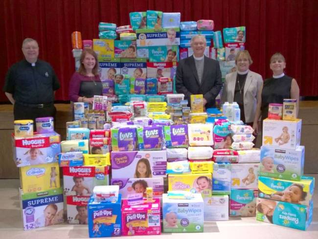 Boonton, Mountain Lakes churches gather items for infants