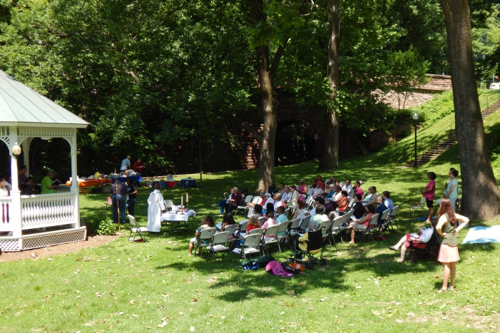 "Mass on the Grass… With Brass" held by Christ Church in Bloomfield & Glen Ridge