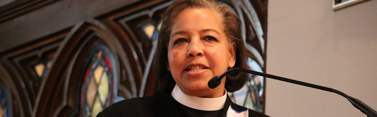 The Rev. Carlye J. Hughes, Bishop-Elect of Newark. NINA NICHOLSON PHOTO