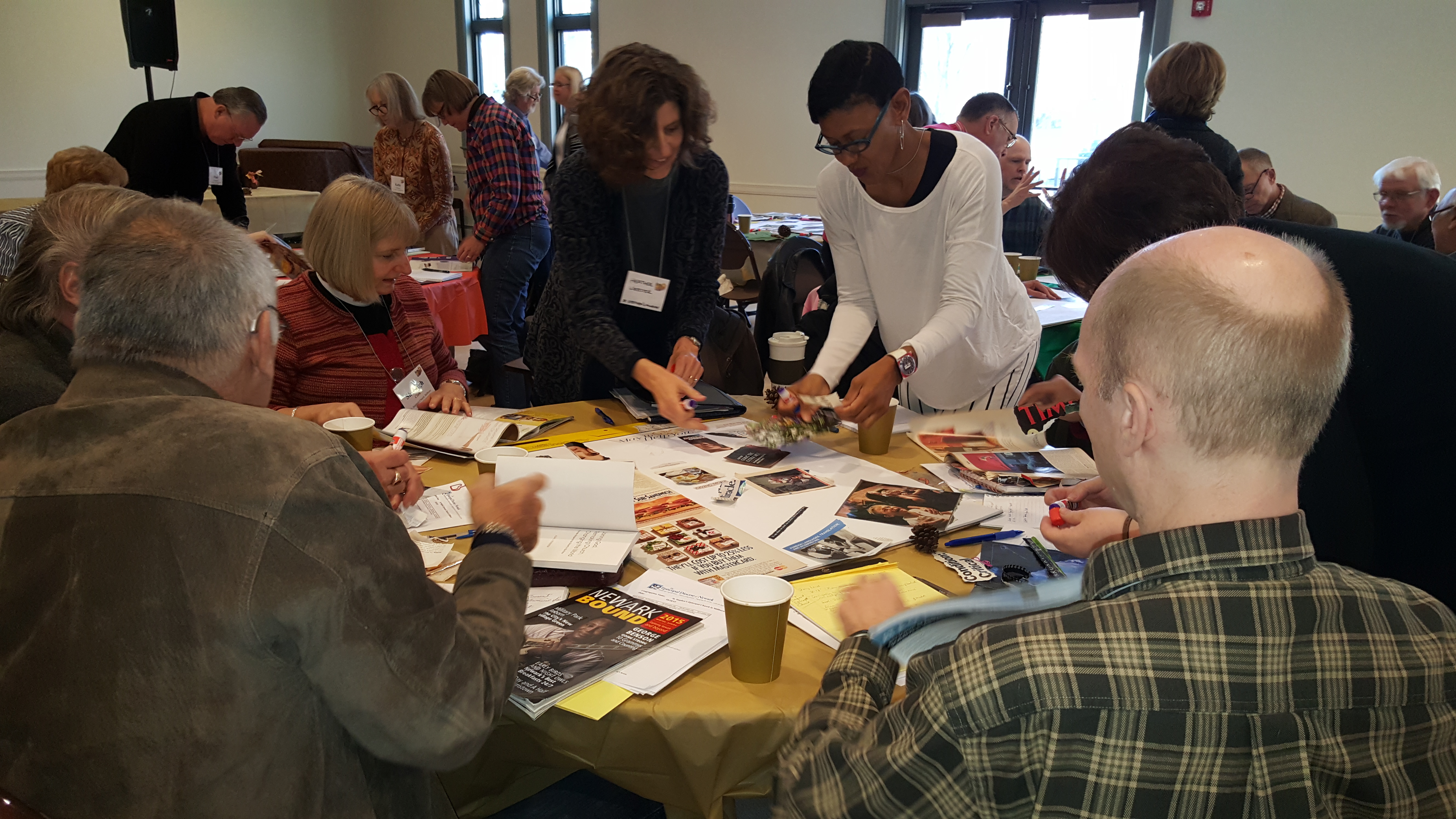 Members of congregations involved in the "Going Local" process