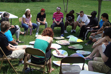 The High School Retreat in 2011. KATHY DEWALT PHOTO