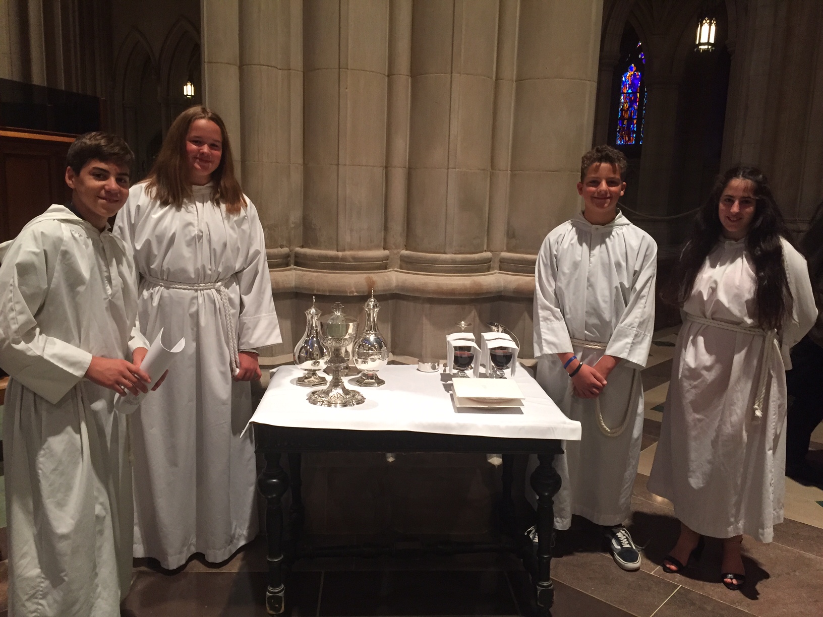 Youth from St. James, Upper Montclair at the National Acolyte Festival. PHOTO COURTESY ST. JAMES, UPPER MONTCLAIR