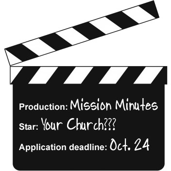 Mission Minutes application deadline Oct. 24