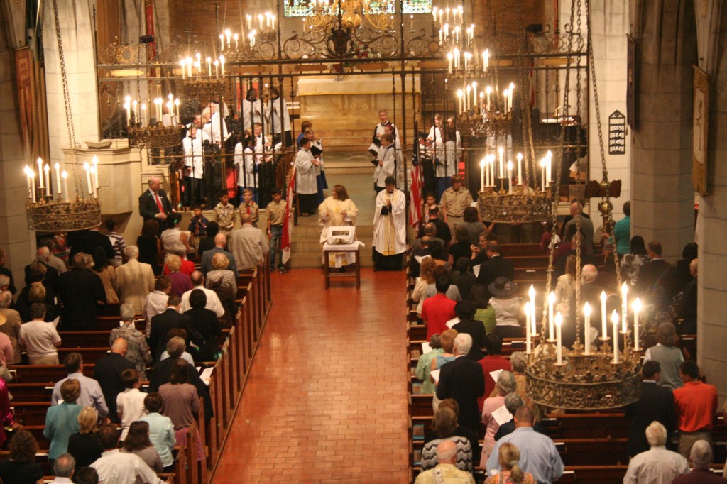 9/11 anniversary service at St. Peter's Church in Morristown. PAUL HAUSMAN PHOTO