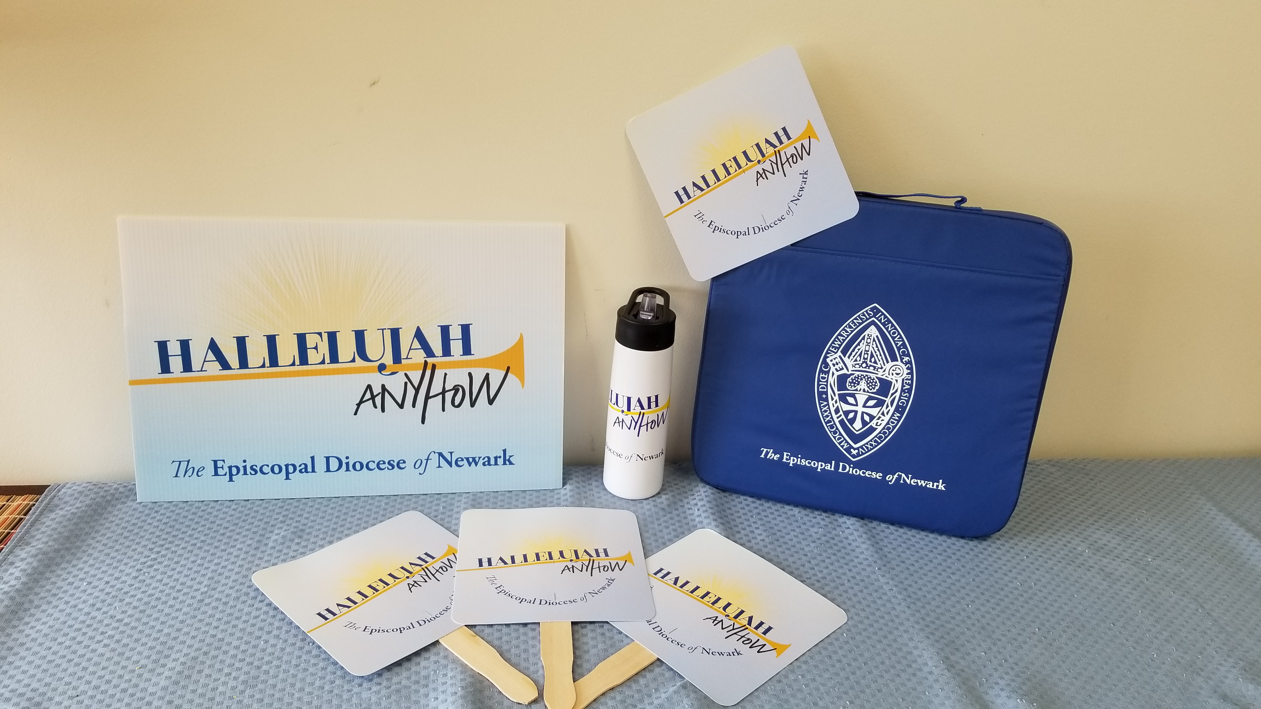 Diocesan Convention swag for sale plus free lawn signs