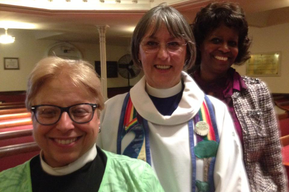 The Rev. Rose Hassan, the Rev. Dr. Elizabeth Kaeton, Lyn Headley-Deavours