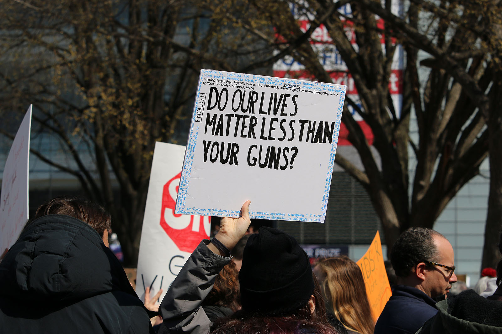 March for Our Lives in Washington, DC. NINA NICHOLSON PHOTO