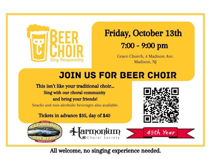 Beer Choir Oct 13