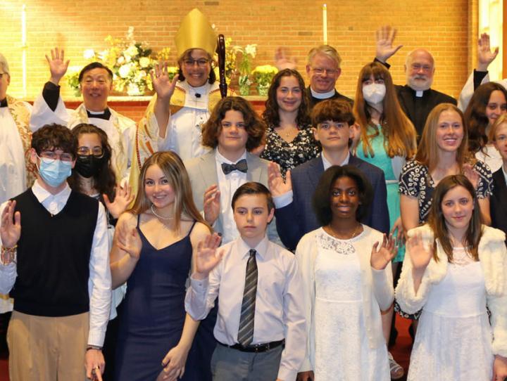 Confirmation Service at Church of the Saviour, Denville