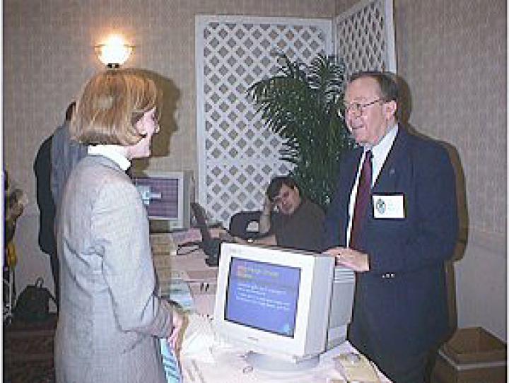 John Rollins and Ken Boccino at the 1998 Diocesan Convention