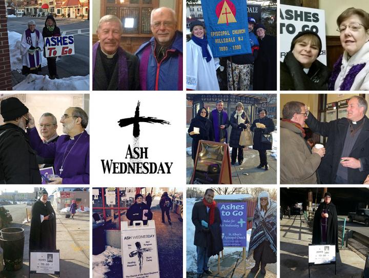 Ashes to Go 2015 photo montage