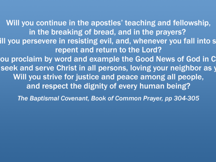 The Baptismal Covenant