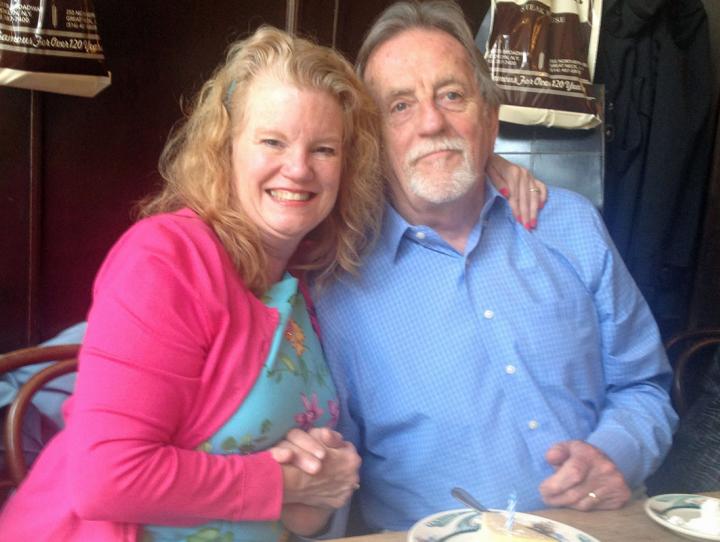 Author Catherine Murray with her husband, Ray.