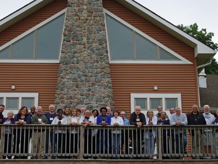 Diocesan Council members and Episcopal House staff at Cross Roads Camp