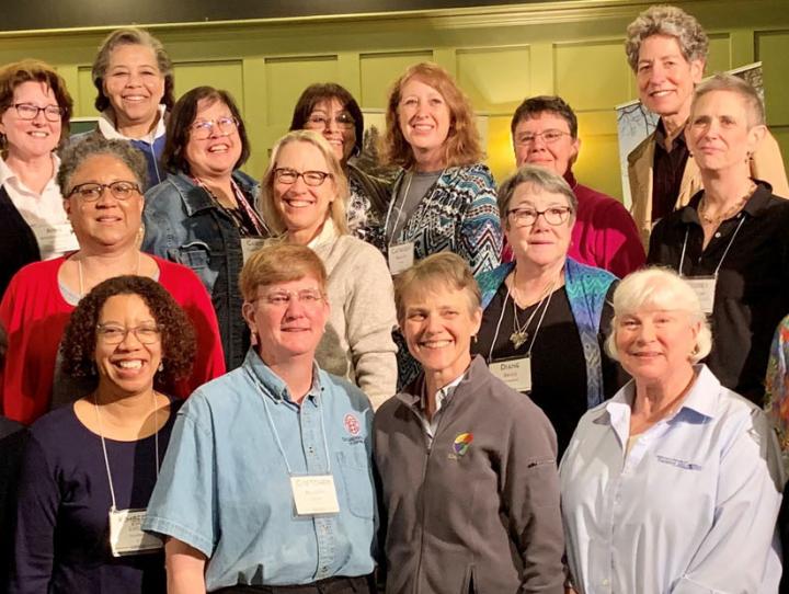 Female bishops and bishops-elect at the House of Bishops meeting at Kanuga, March 14, 2019. SHARON JONES PHOTO