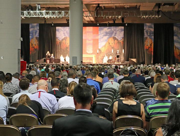 The daily Eucharist at General Convention.