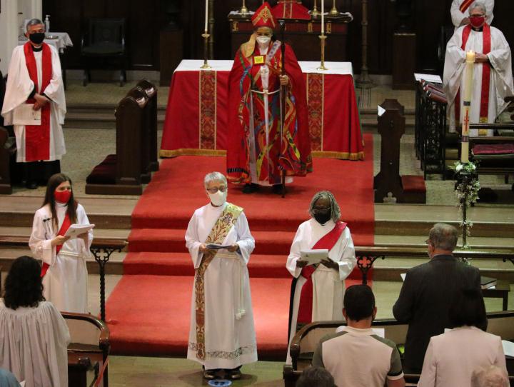 Ordination to the Transitional Diaconate: Carrie Cabush, Katherine Rollo, Lorna Woodham