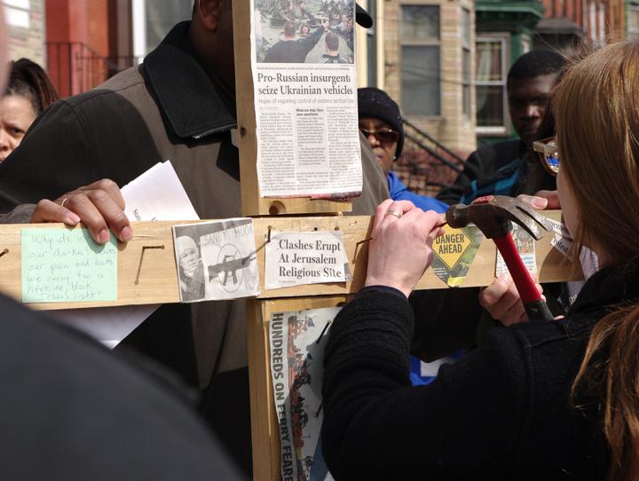 Jersey City Stations of the Cross in 2014