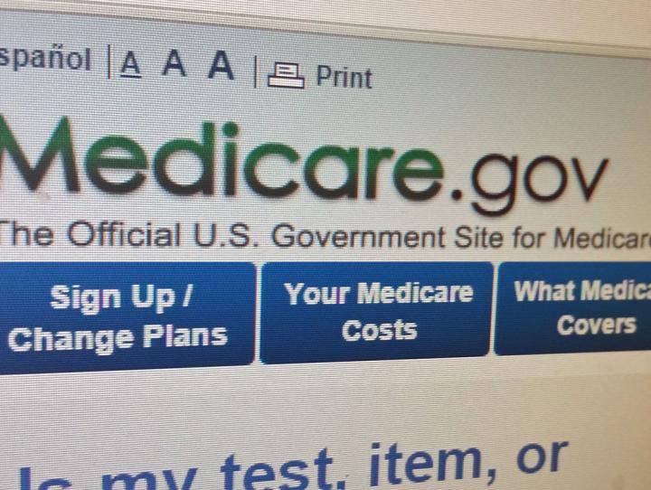 Medicare website