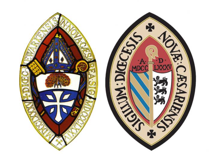 Shields of the Diocese of Newark and the Diocese of New Jersey