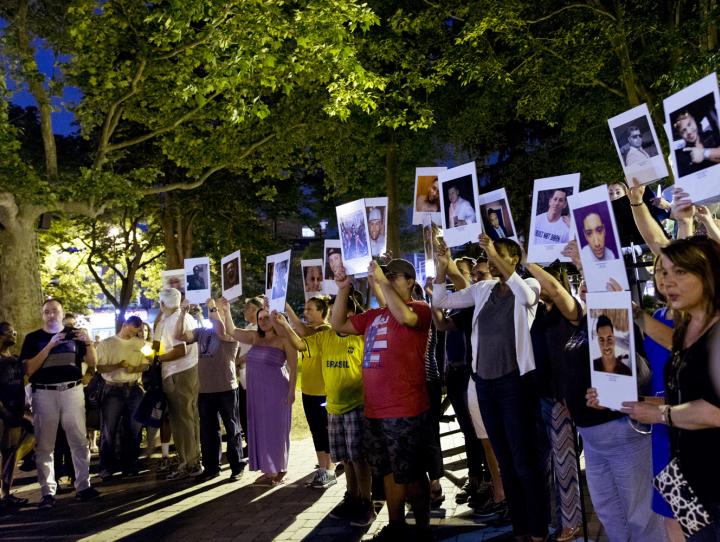 Orlando Vigil at Redeemer, Morristown