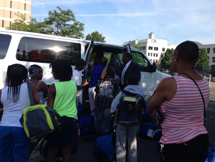 Prison Ministry collects backpacks for children of the incarcerated