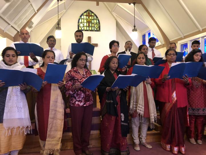 The choir of Church of St. Paul’s and Resurrection in Wood-Ridge. CARLYE J. HUGHES PHOTO