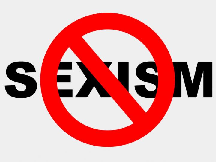 anti-sexism banner