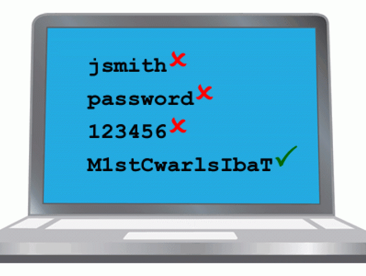 Tips for passwords