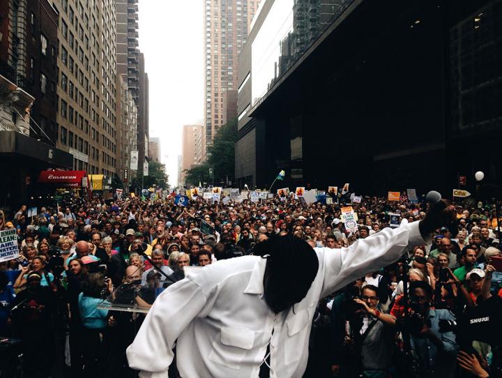 Multi-faith prayer and invocation service before the People's Climate March