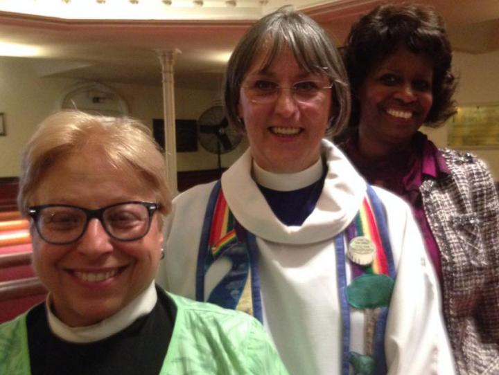 The Rev. Rose Hassan, the Rev. Dr. Elizabeth Kaeton, Lyn Headley-Deavours