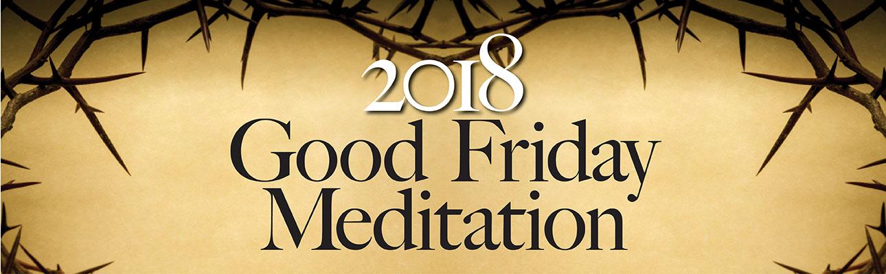 Good Friday Meditation