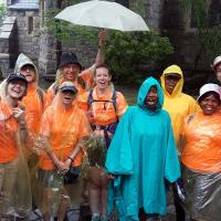 Friday, July 29: Leaving Calvary, Summit in the rain