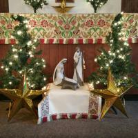 Christmas and Epiphany decorations in St. Alban’s, Oakland / Franklin Lakes. PHOTO COURTESY KATHRYN KING