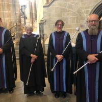 Day 5 - July 31: "Canterbury Cathedral Vergers!" CARLYE HUGHES PHOTO