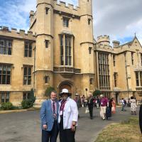 Day 8 - August 3: "Diocese of Newark arrives at Lambeth Palace."
