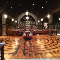 The labyrinth at Christ Church, Bloomfield/Glen Ridge.