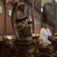 Quire detail in Salisbury Cathedral. MELISSA BRISTOL PHOTO