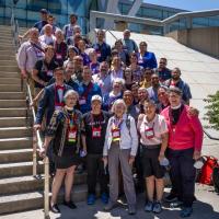 Members of the LGBTQ Caucus of the 80th General Convention.