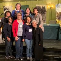 All female bishops and bishops-elect of color at the House of Bishops meeting. SHARON JONES PHOTO