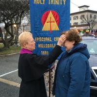 The Rev. Dr. Ronnie Stout-Kopp of Holy Trinity, Hillsdale. PATRICIA BRADLEY PHOTO