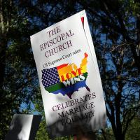 Episcopalians at Utah Pride "Decision Day" Rally.