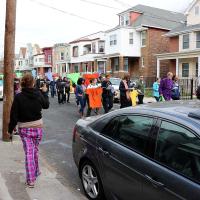 Jersey City Stations of the Cross at sites of violence. NINA NICHOLSON PHOTO