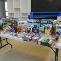 Toys donated by the Bergen County Police Benevolent Association.