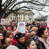 Women's March in Washington. CYNTHIA BLACK PHOTO