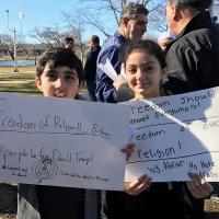 Clifton community shows support for immigrants, refugees and Muslims with prayerful march