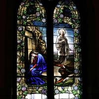 Just one of the beautiful stained glass windows at Holy Communion, Paterson. NINA NICHOLSON PHOTO