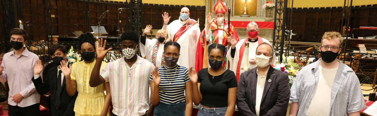 Confirmation Service at St. Paul's, Paterson