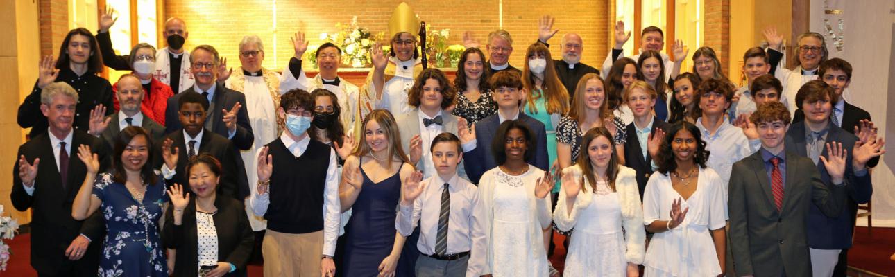 Confirmation Service at Church of the Saviour, Denville